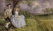 Thomas Gainsborough mr.and mrs.andrews china oil painting artist